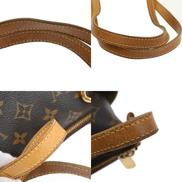 LOUIS VUITTON Logo Totally PM Shoulder Bag Monogram Leather Brown - Picture 9 of 15